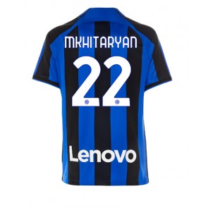 Inter Milan Henrikh Mkhitaryan #22 Hemmatröja 2022-23 Korta ärmar